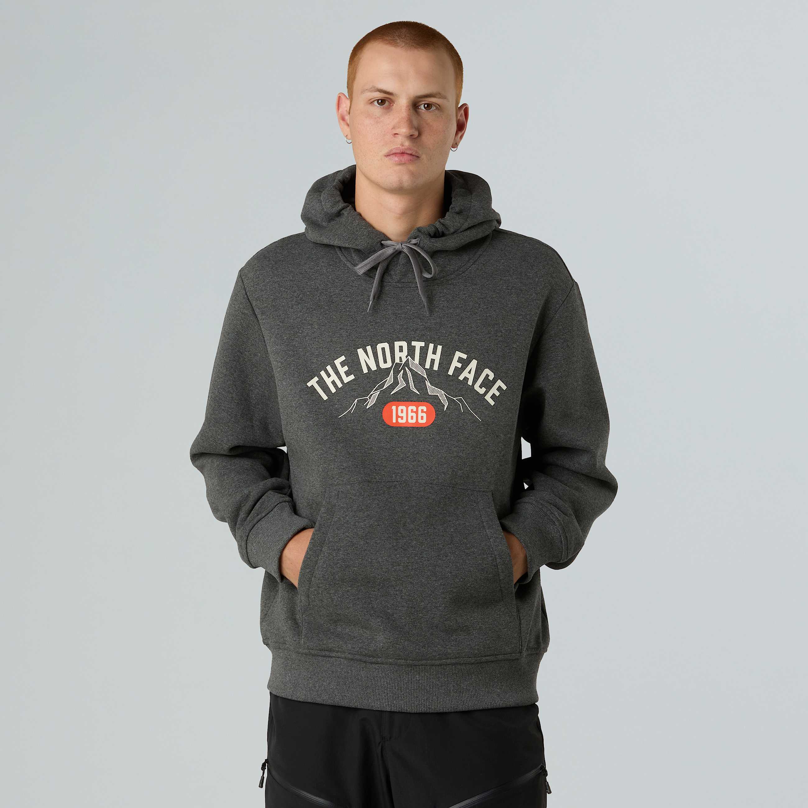 Felpa con cappuccio Varsity con grafica da uomo TNF ALT4