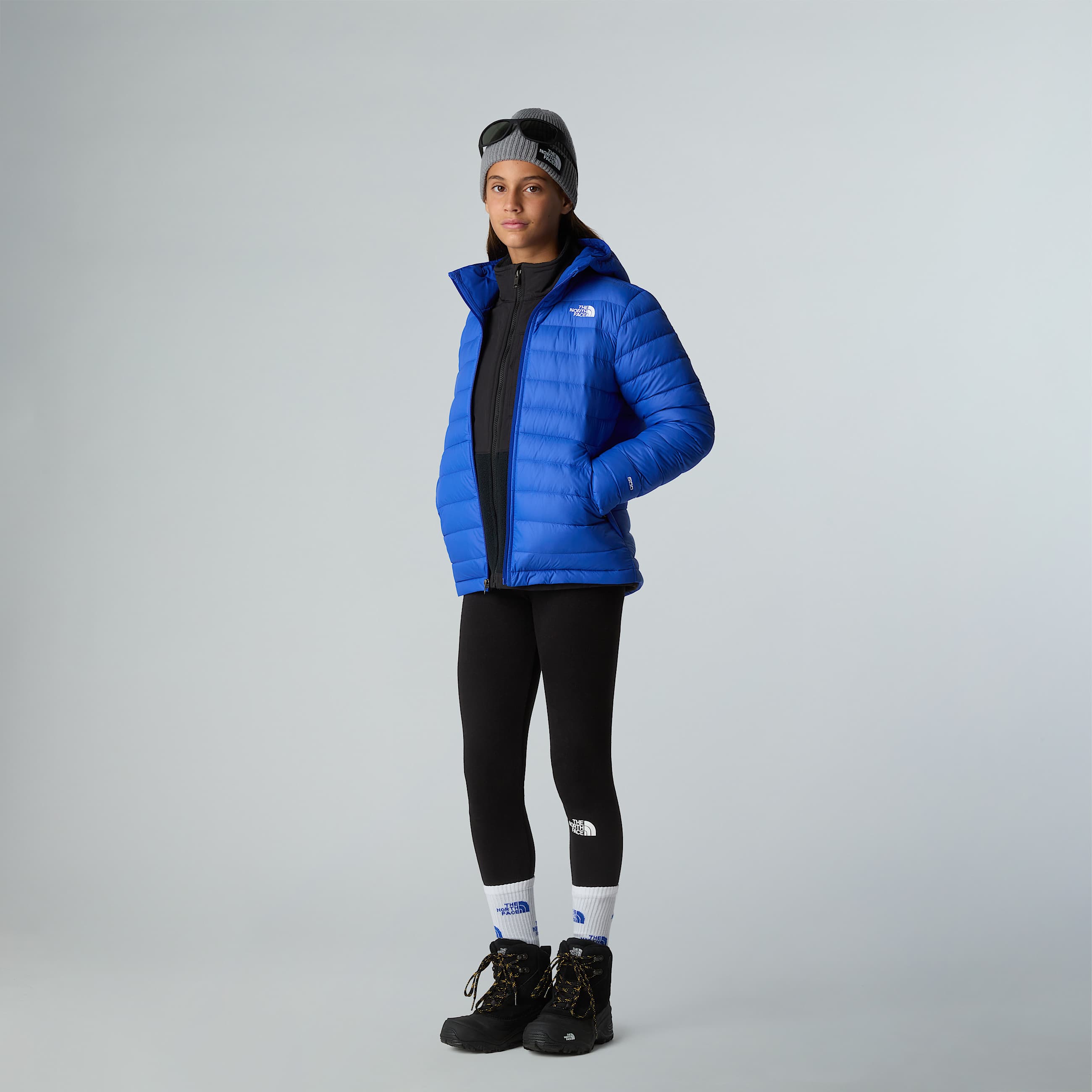 Giacca in piumino con cappuccio Aconcagua da ragazzi TNF ALT11