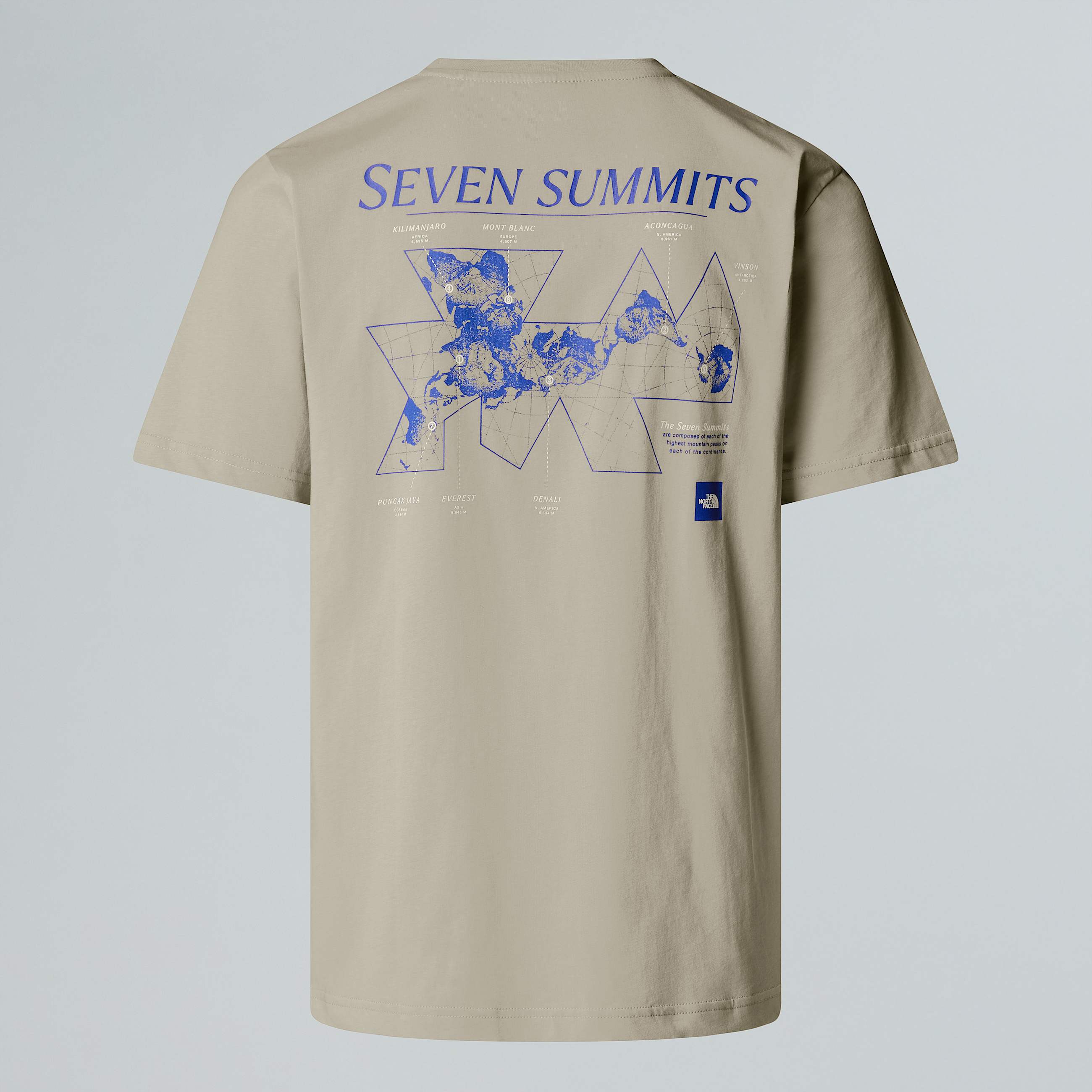 Tshirt Topographic da uomo TNF ALT1