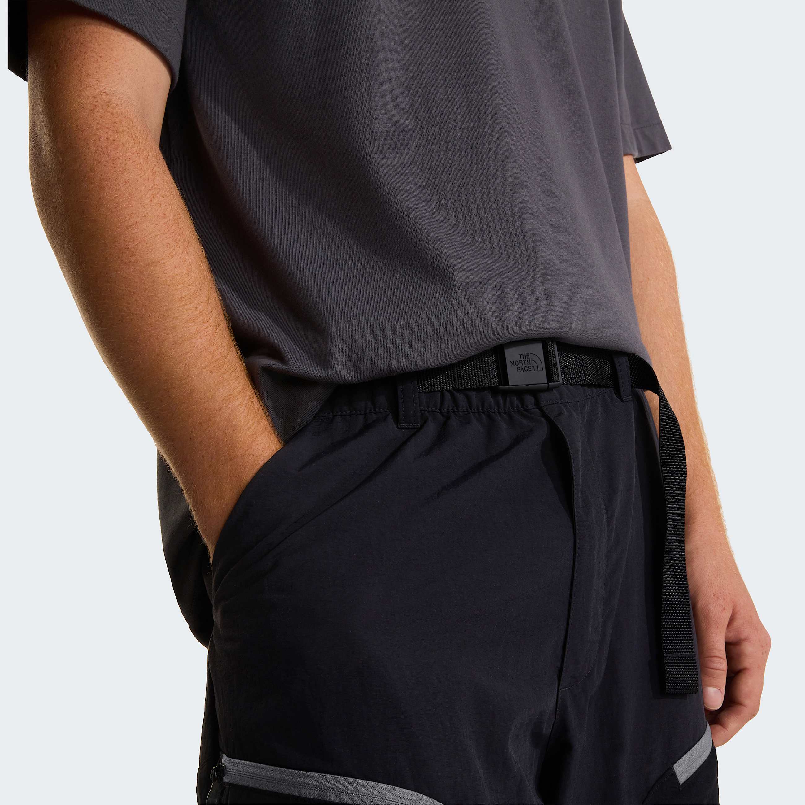 Unisex NSE Belted Trousers TNF TNF Black ALT4