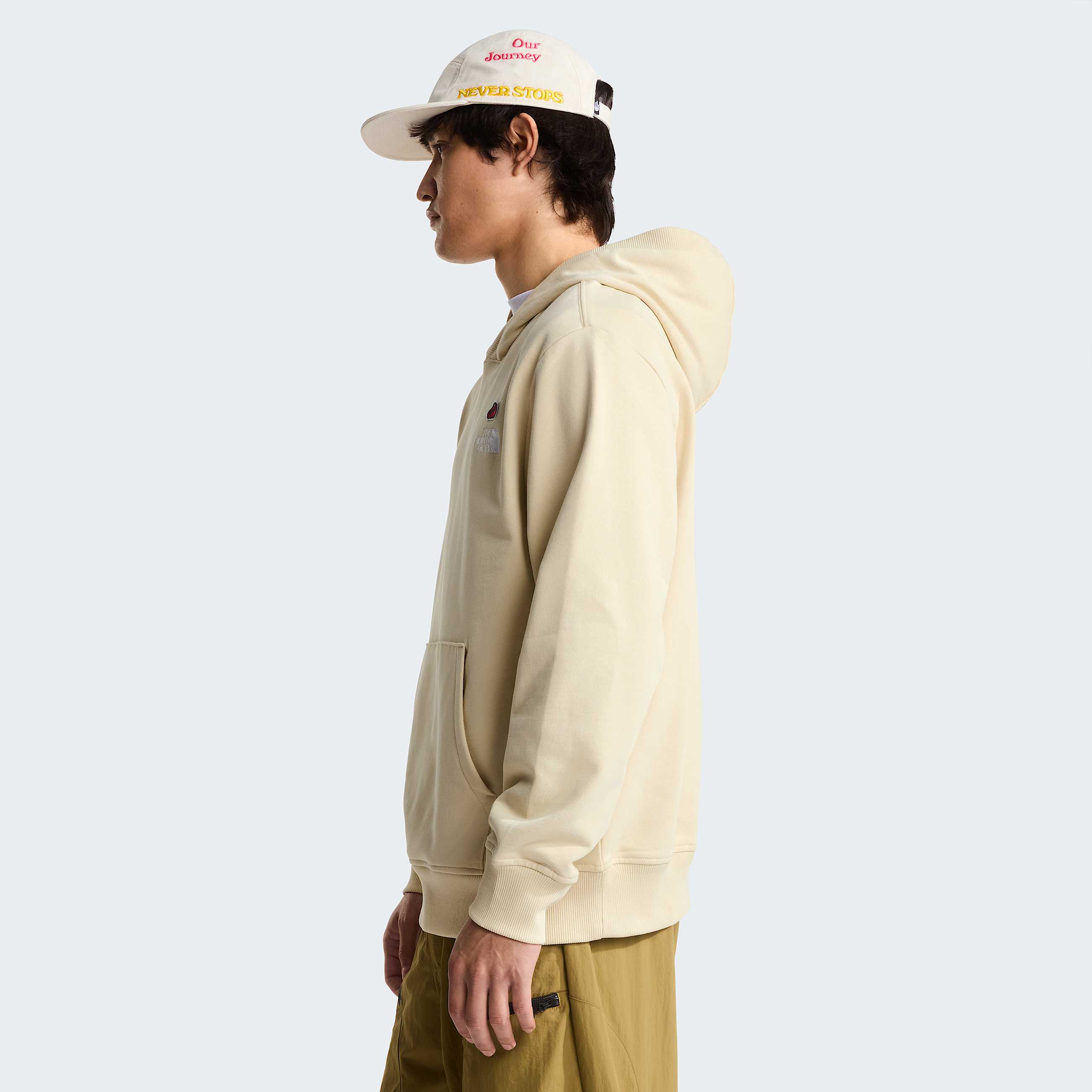 Unisex 60th Anniversary Patch Relaxed Hoodie TNF ALT6