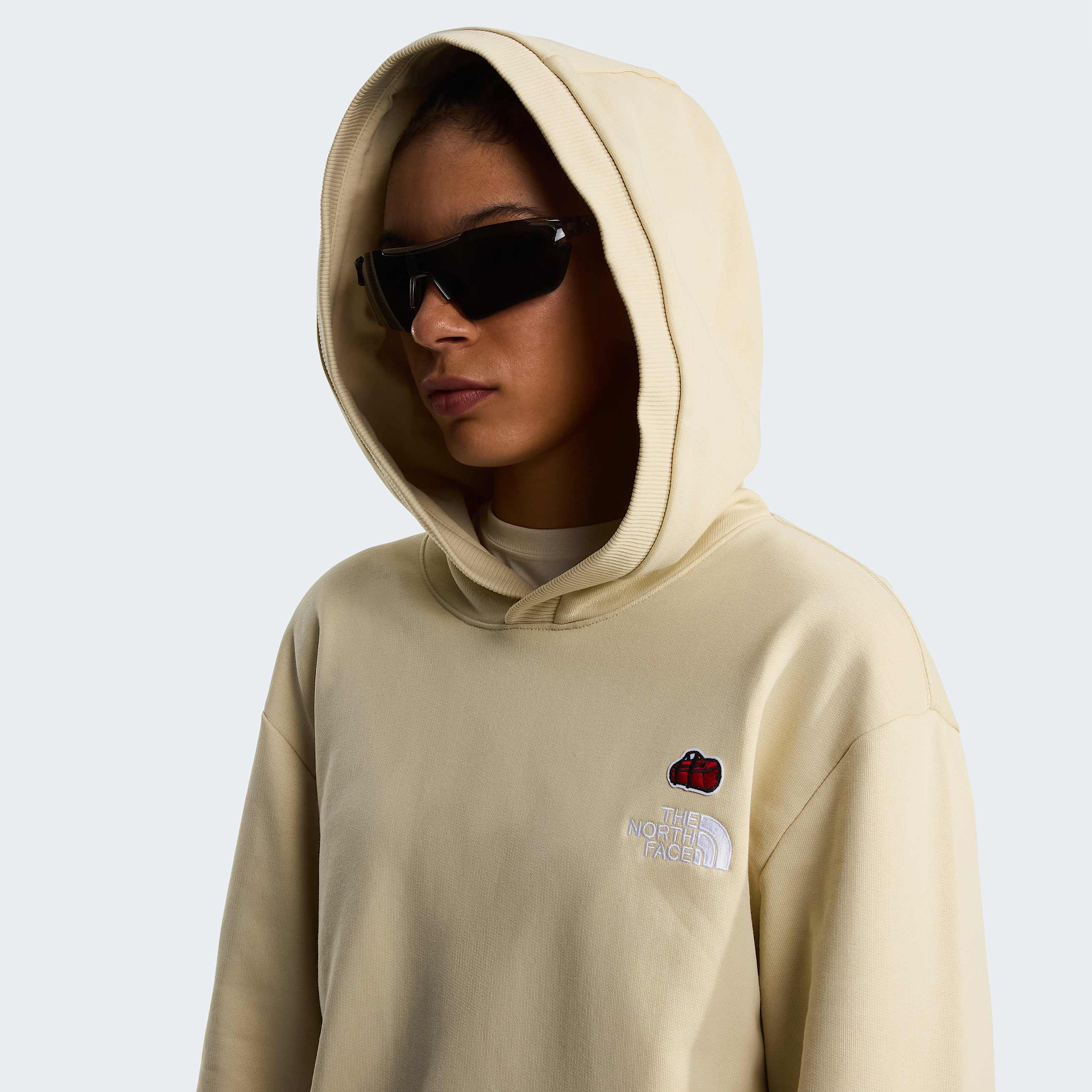Unisex 60th Anniversary Patch Relaxed Hoodie TNF ALT15