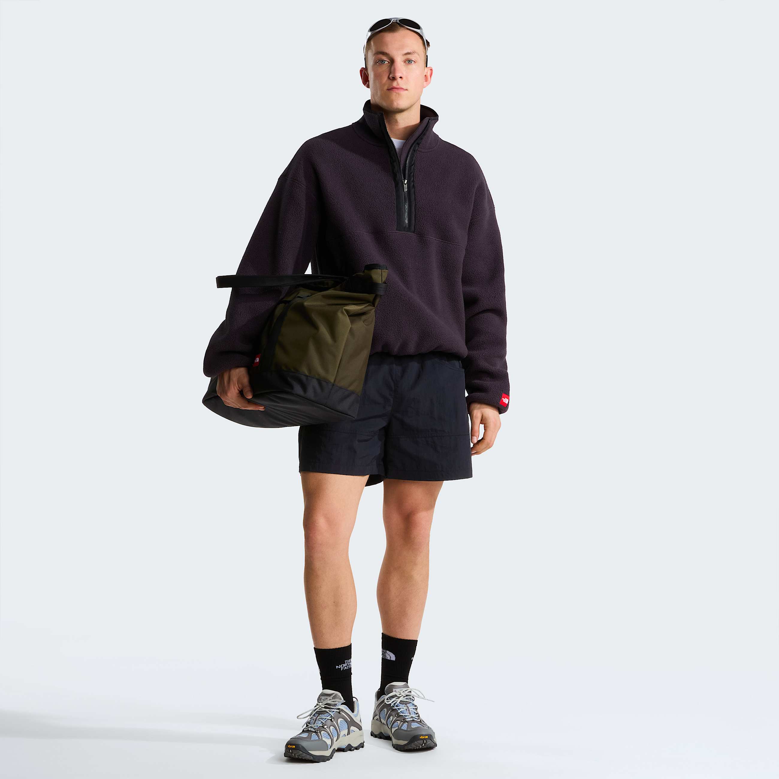 Red Box Fleece mit 12langem RV in Unisex TNF ALT1