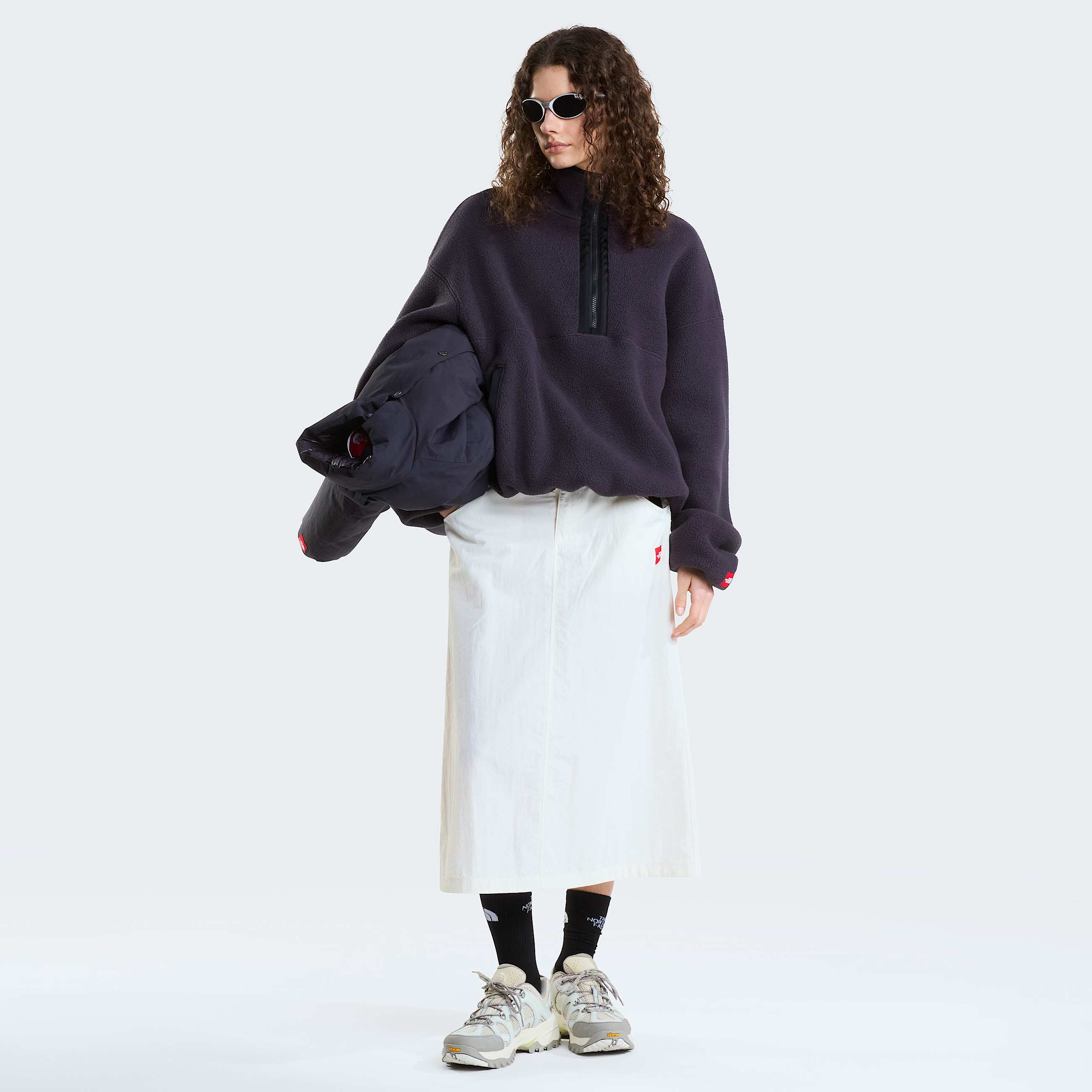 Red Box Fleece mit 12langem RV in Unisex TNF ALT13