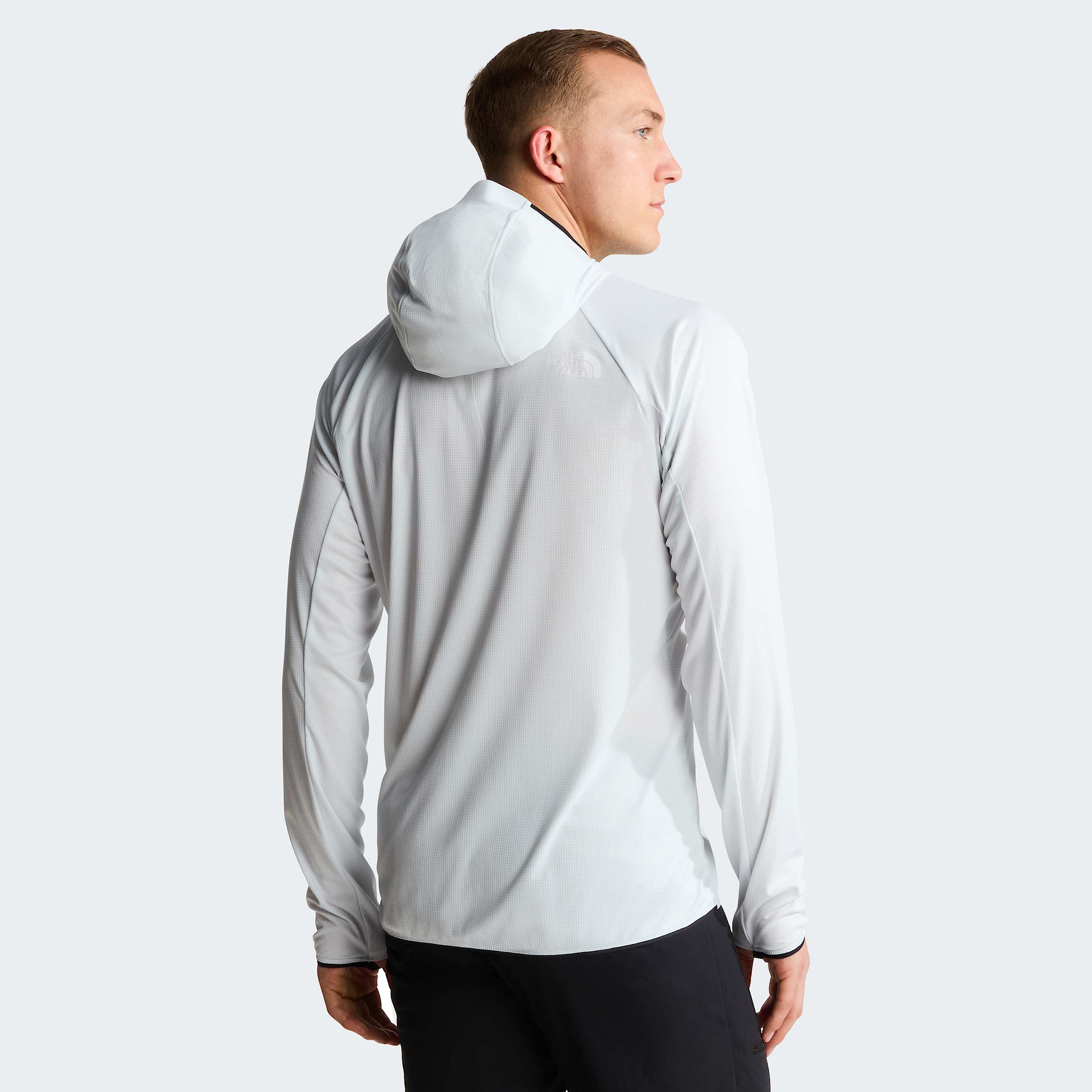 Mens Summit Direct Sun Hoodie TNF Pearl Stone ALT3
