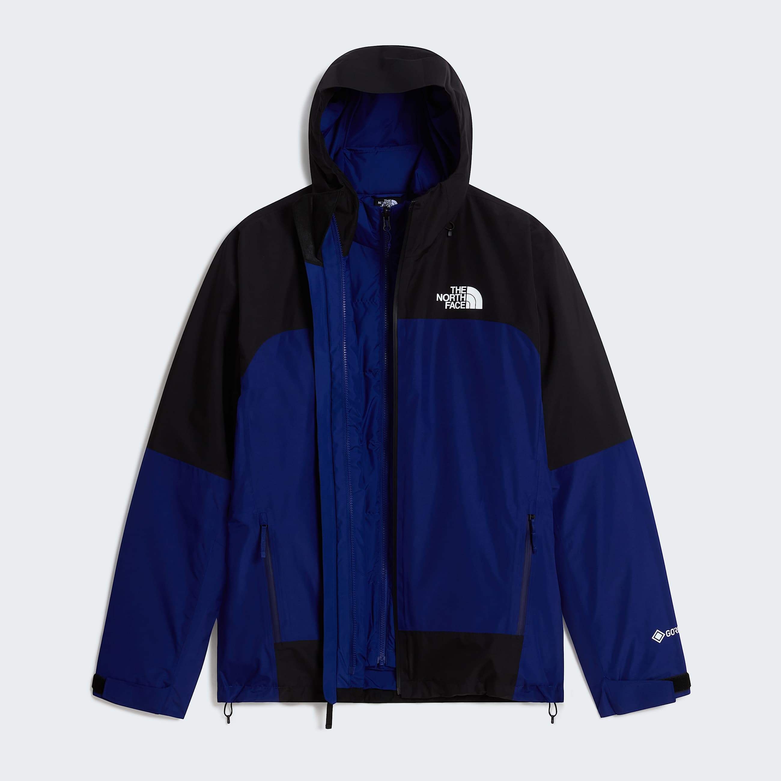 Mens Mountain Light Triclimate 3in1 GORETEX Jacket TNF Bold BlueTNF Black ALT30