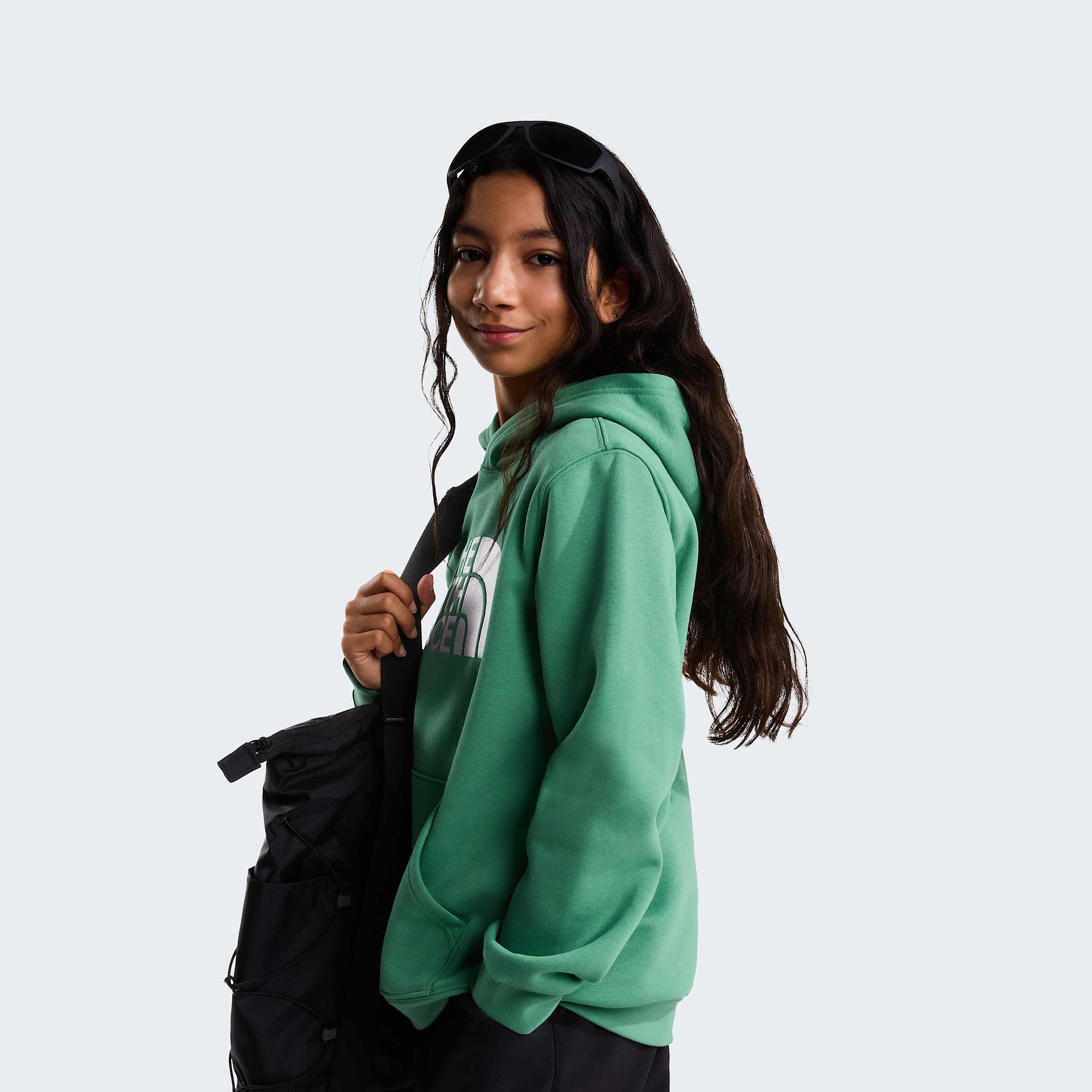Teens TNF Essential Drew Peak Hoodie TNF ALT16