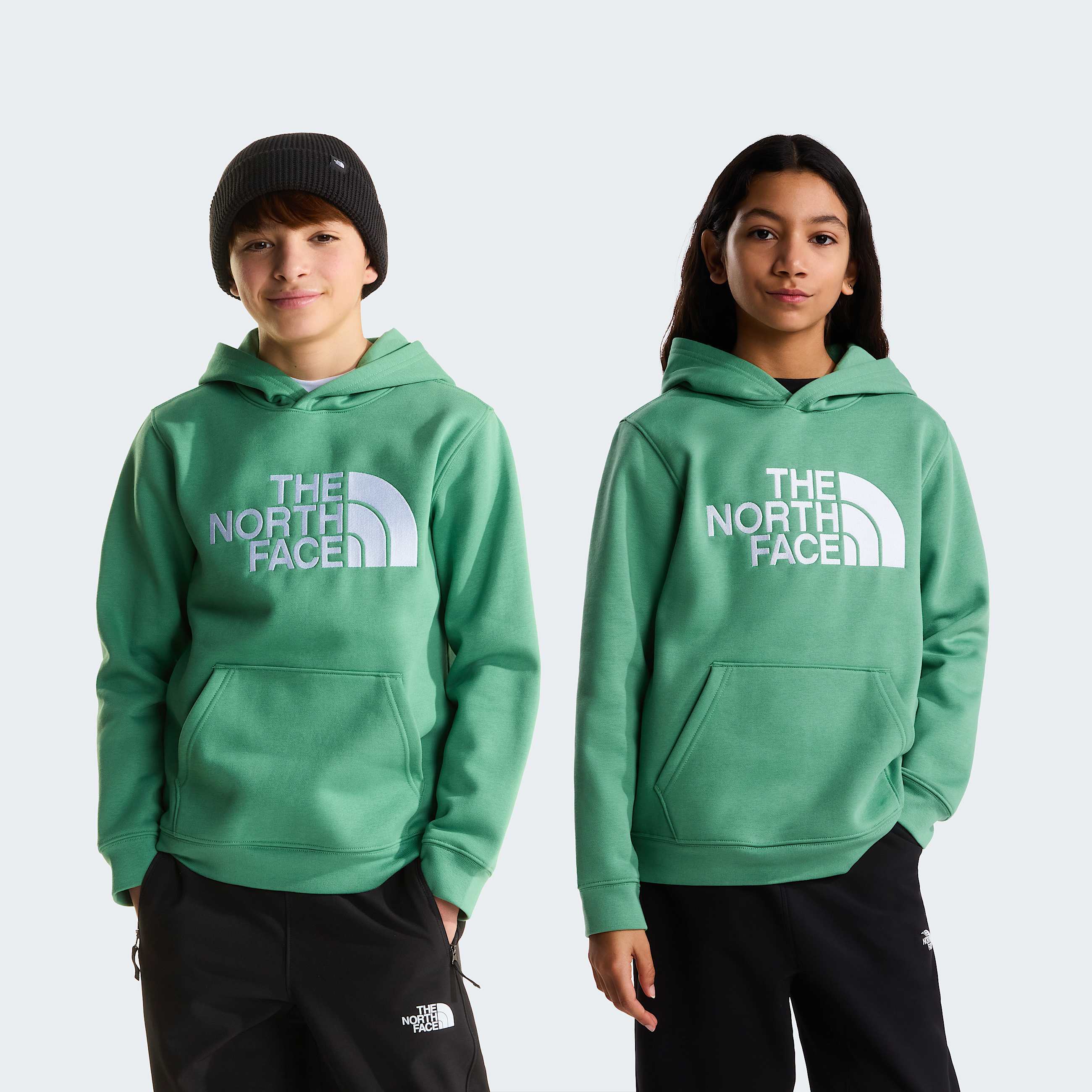 Teens TNF Essential Drew Peak Hoodie TNF HERO