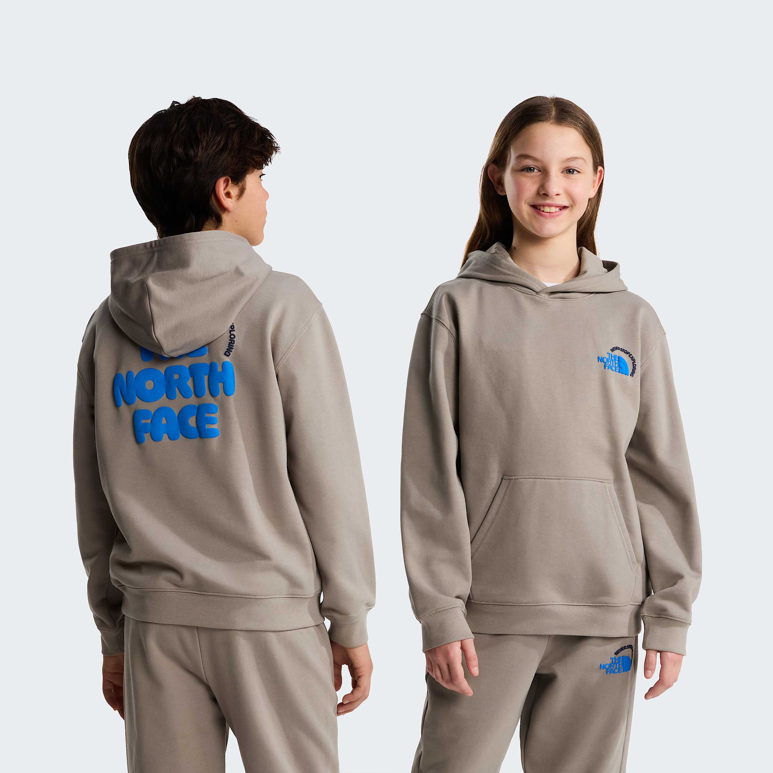Sweat  capuche graphique dcontract Explore Fonts pour enfant TNF HERO
