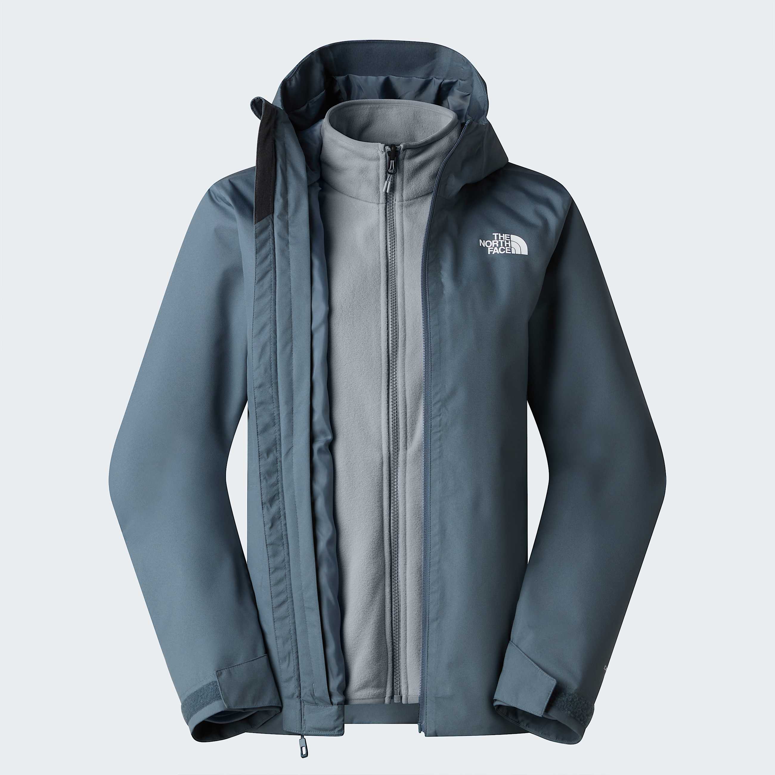 Veste Quest DryVent Triclimate 3en1 pour femme TNF Granite GreyFrost Grey ALT20