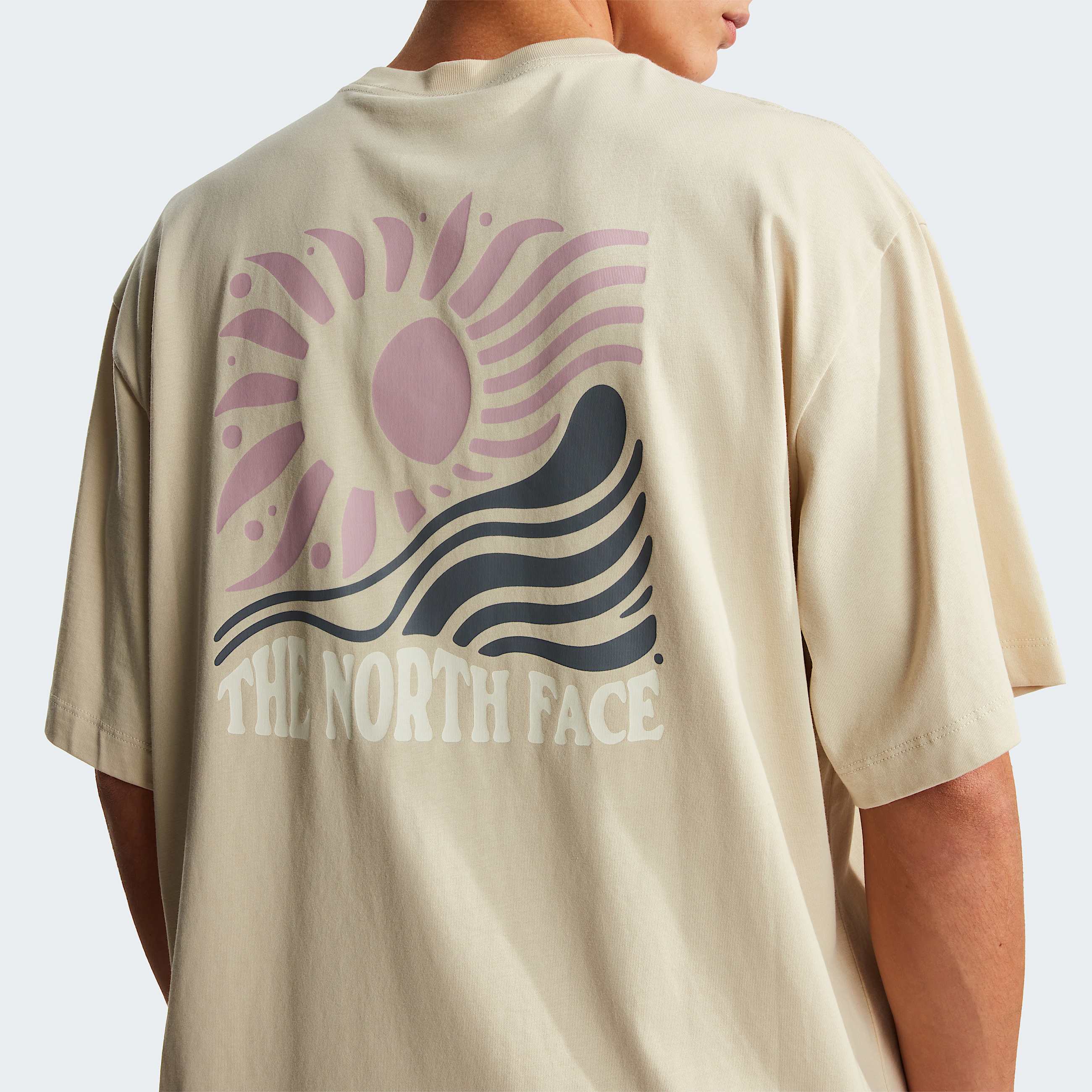 Tshirt z grafik o kroju oversize unisex Sun TNF ALT7