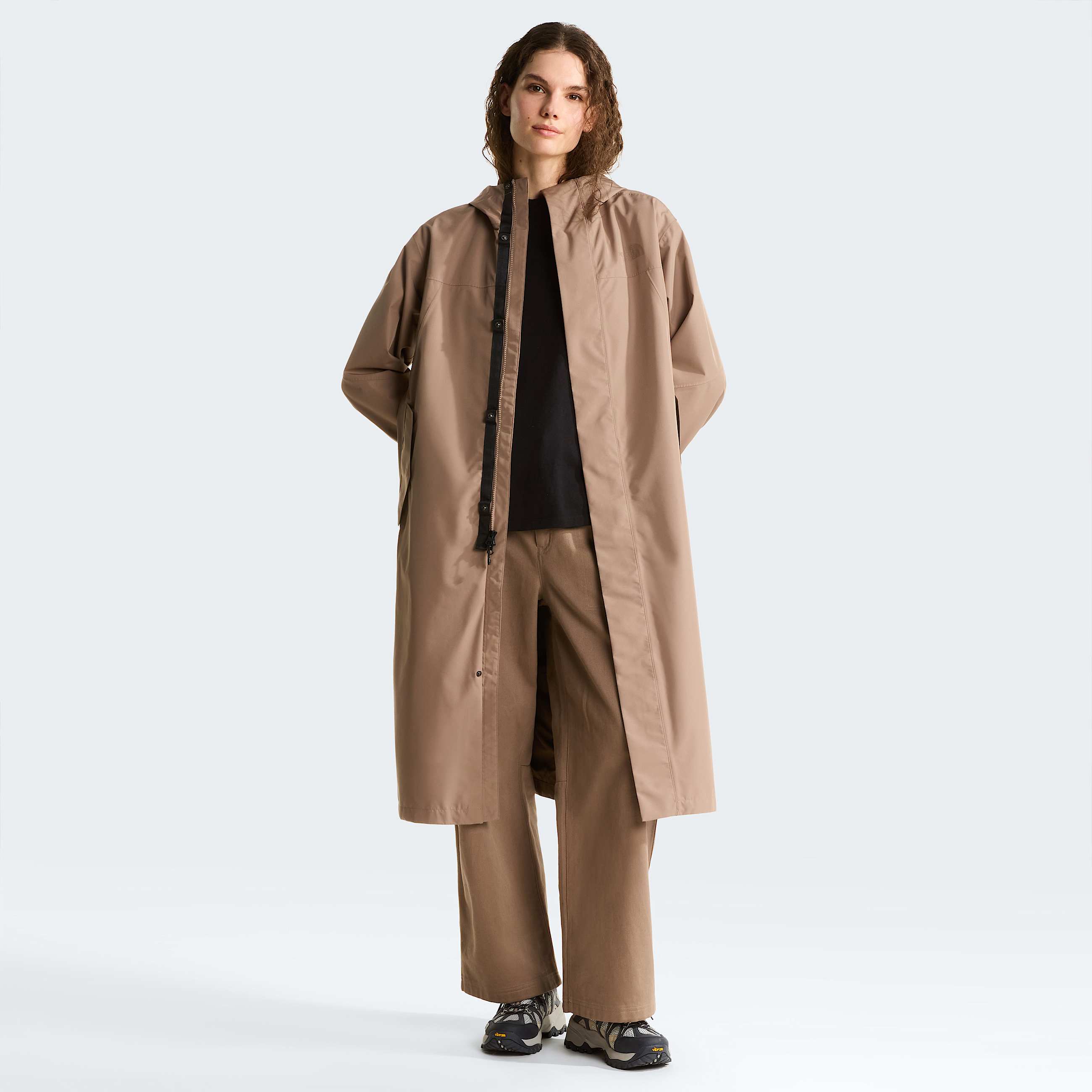Womens New Nukabira Shell Parka TNF ALT4