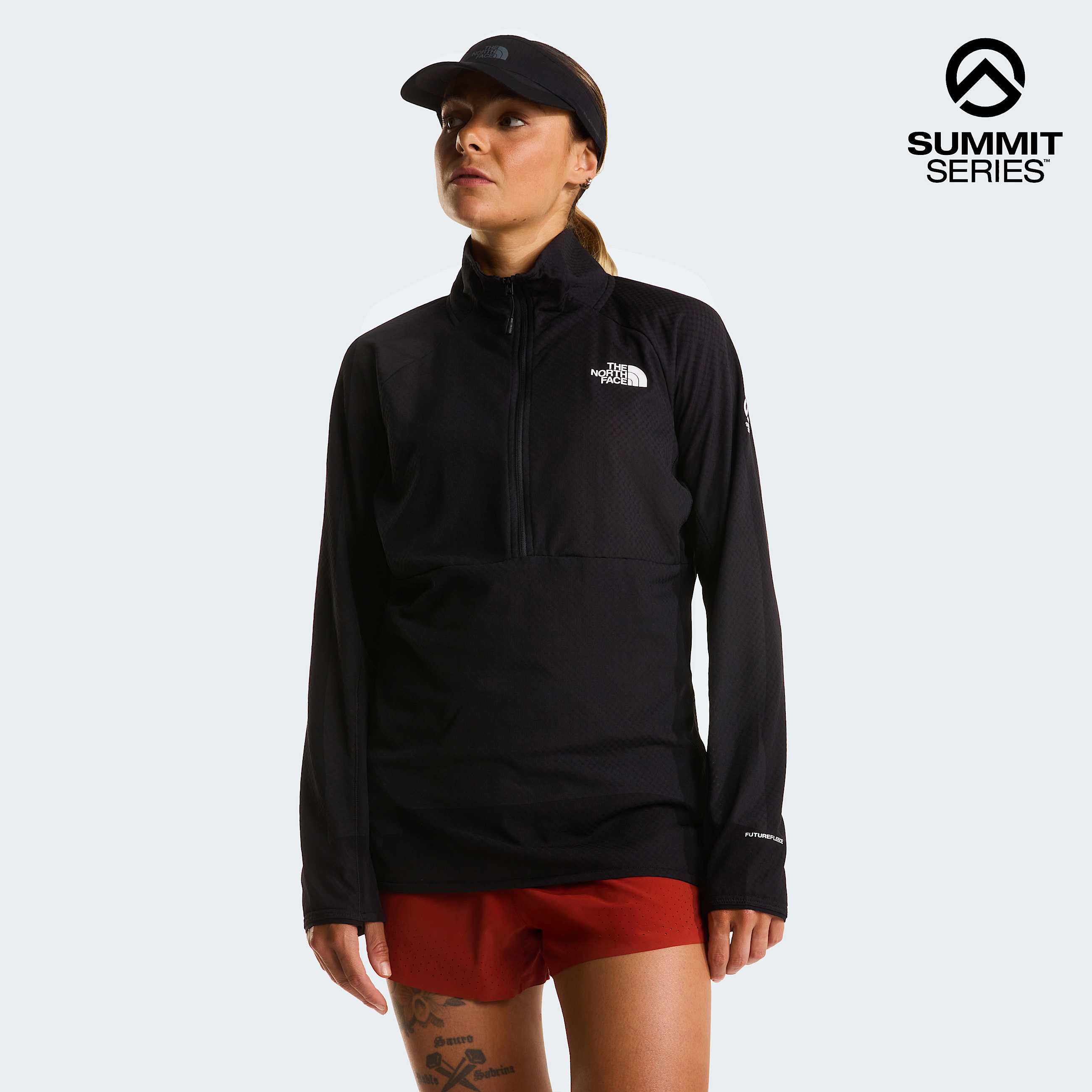 Womens Summit Series FUTUREFLEECE Lightweight Jacket TNF HERO