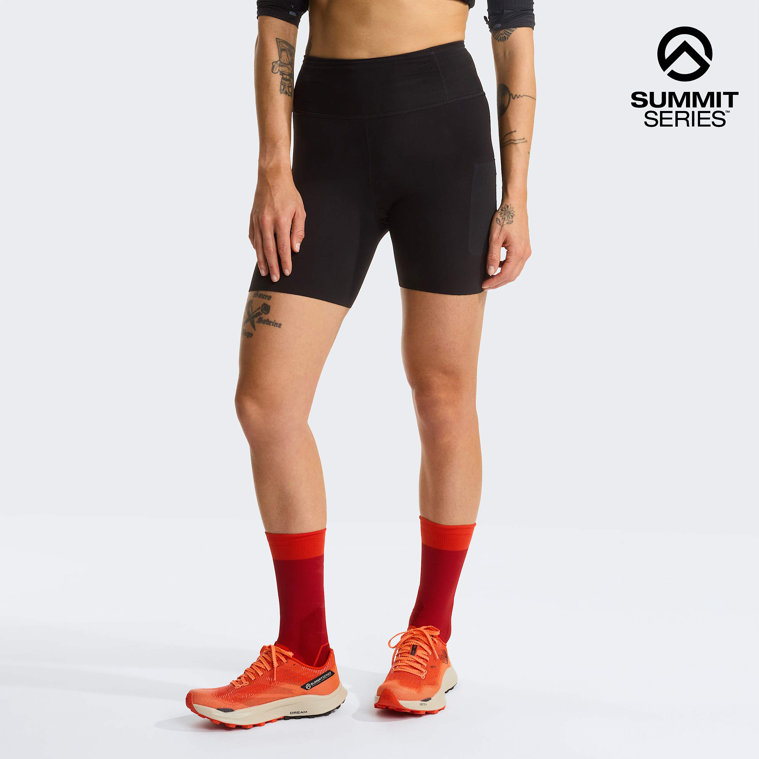 Womens Summit Ripida Tight Shorts TNF HERO