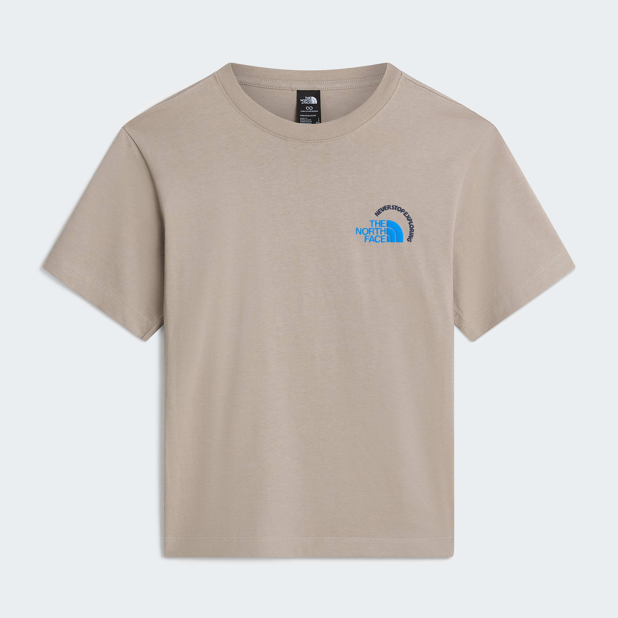 Tshirt graphique dcontract Explore Fonts pour enfant TNF ALT1