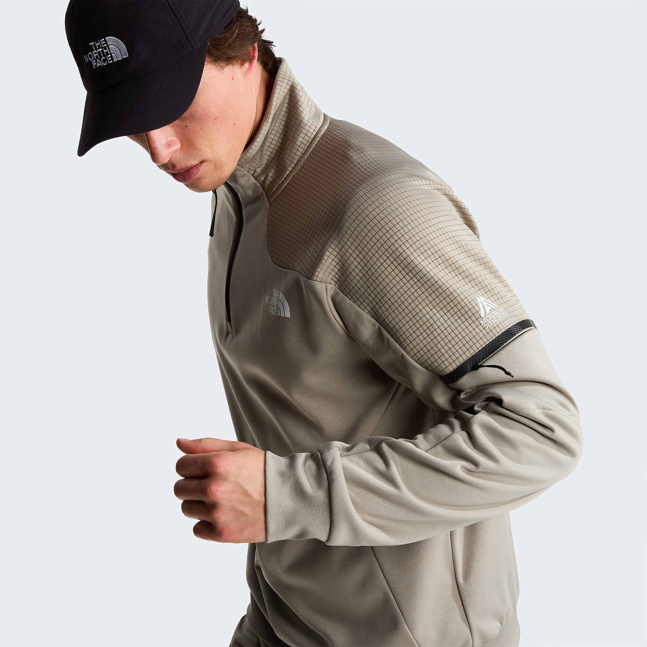 Forro polar con cremallera de 14 Mountain Athletics 20 para hombre TNF ALT6