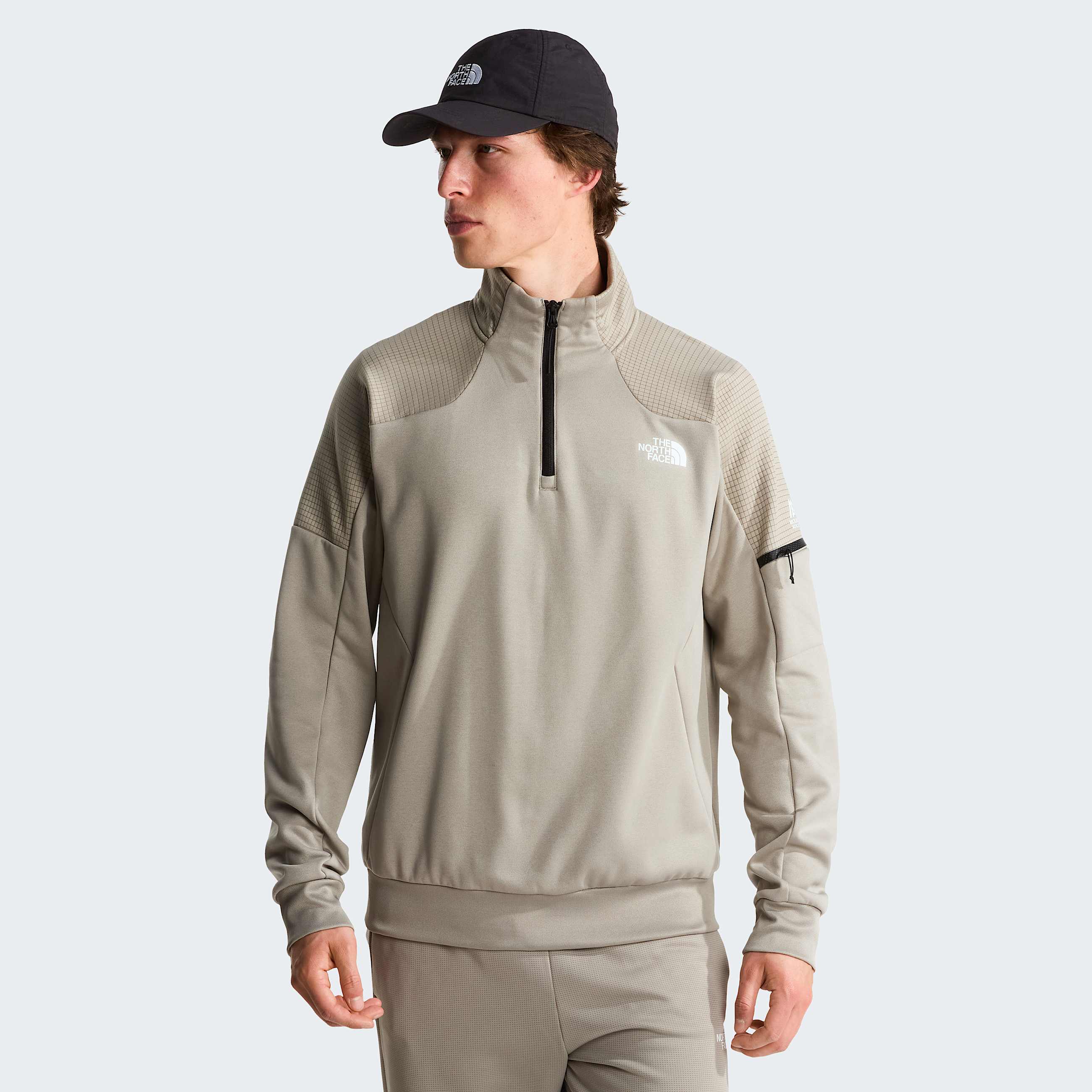 Forro polar con cremallera de 14 Mountain Athletics 20 para hombre TNF HERO