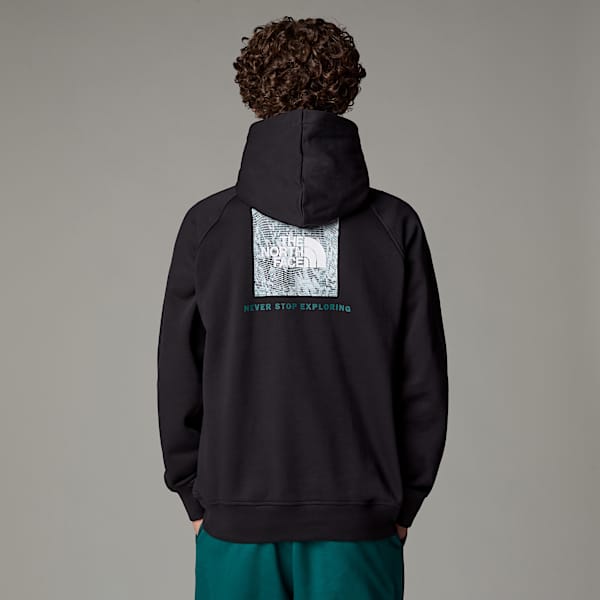 Sudadera con capucha y manga raglán NSE Box para hombre