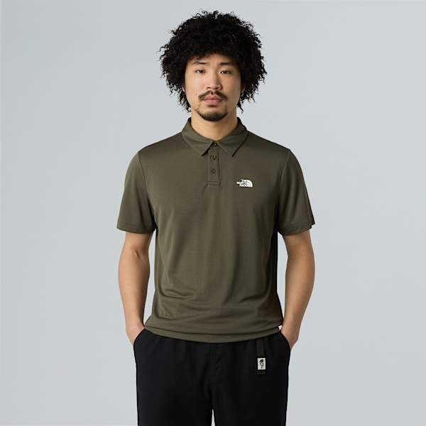 さらに100円引き◆THE NORTH FACE◆THINK GREEN S/S POLO Genuine The North Face THINK GREEN S/S POLO WHITE | eBay
