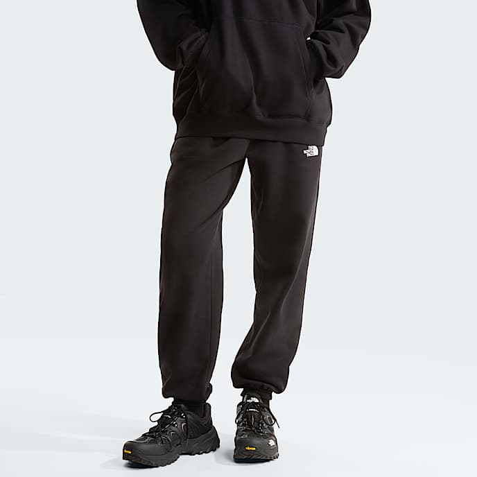 Womens Essential Relaxed Straight Joggers TNF TNF Black HERO