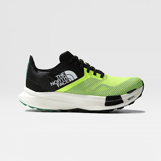 Mens Summit VECTIV Pro Trail Running Shoes TNF Led YellowTNF Black HERO