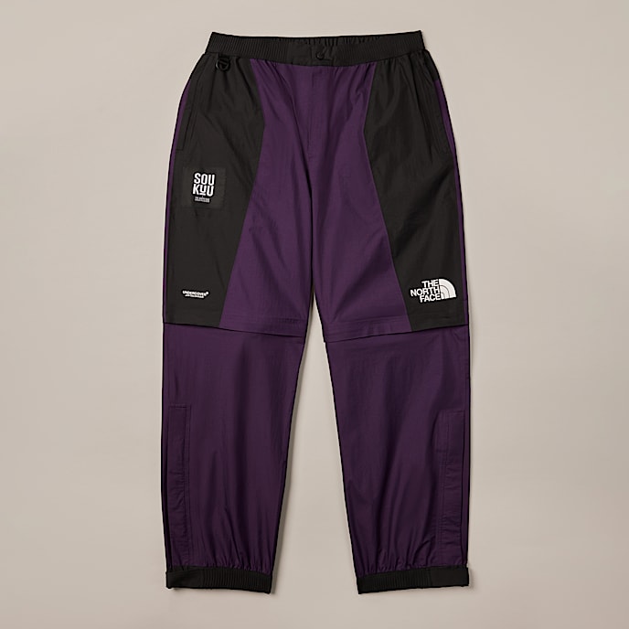 Afritsbare The North Face X UNDERCOVER SOUKUUbuitenlaagbroek voor wandelen TNF Purple PennantTNF Black HERO