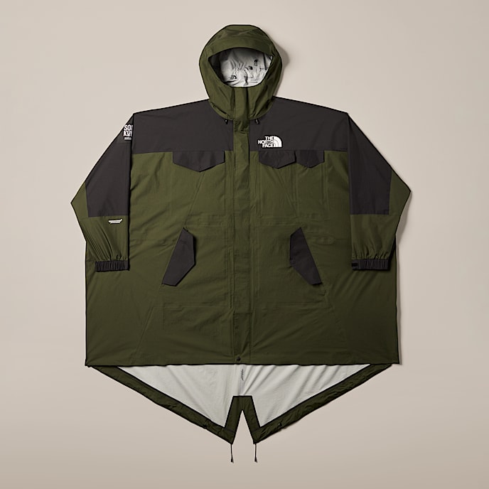 Parka de randonne impermable et pliable The North Face X UNDERCOVER SOUKUU TNF Forest Night GreenTNF Black HERO