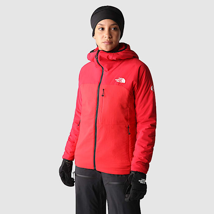 Summit Casaval Midlayer Kapuzenpulli fr Damen TNF TNF Red HERO