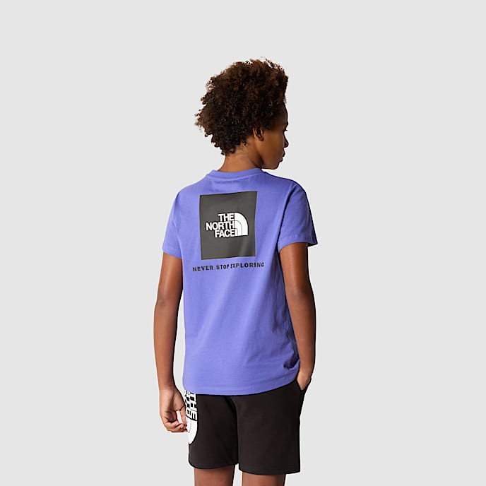 Boys NSE Box TShirt TNF Dopamine Blue HERO