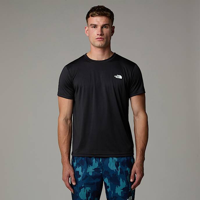 Mens Reaxion Amp TShirt TNF TNF Black HERO