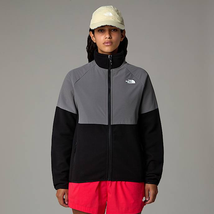 Glacier Heavyweight FullZip Fleece W TNF TNF BlackSmoked PearlAnthracite Grey HERO