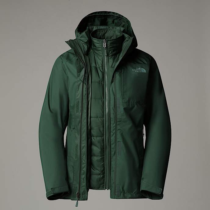 Modis Triclimate 3in1 Jacke fr Damen TNF Pine NeedleDark Sage HERO