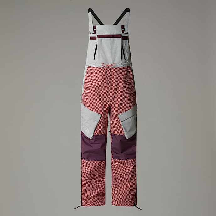 A68a DryVent Mono Shell Bib Trousers TNF TNF RedMidnight Mauve HERO