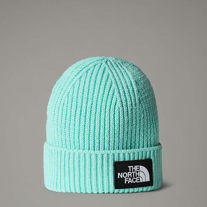 Kids' TNF Box Logo Cuffed Beanie - 1
