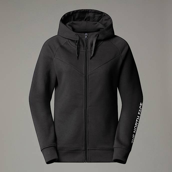 Womens Zuum FullZip Fleece Hoodie TNF TNF BlackNPF HERO