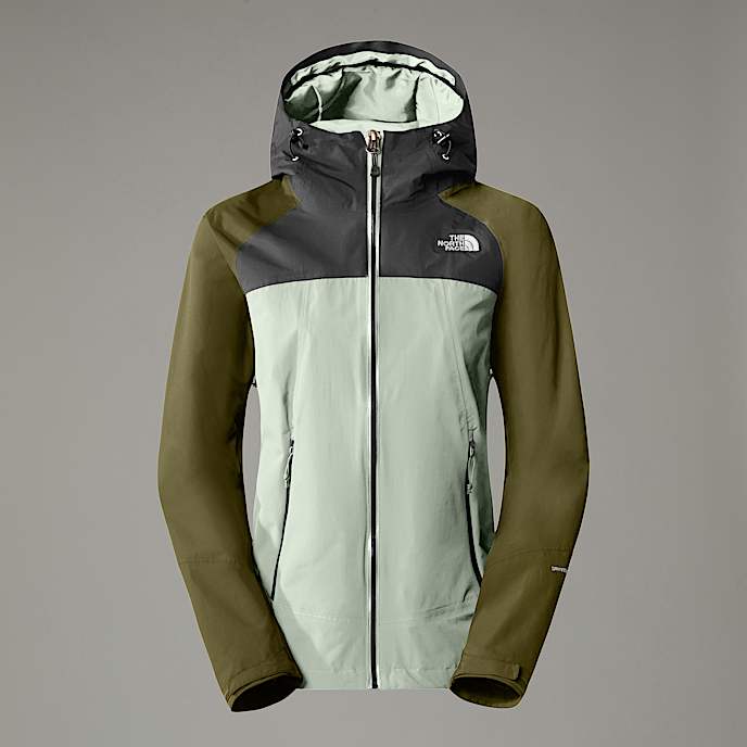 Stratos Hooded Jacket W TNF Misty SageAsphalt GreyForest OliveNPF HERO