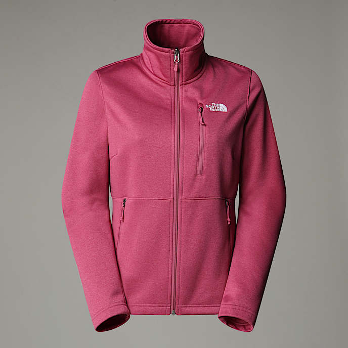 Womens Lixus FullZip Fleece TNF Red Violet Dark Heather HERO