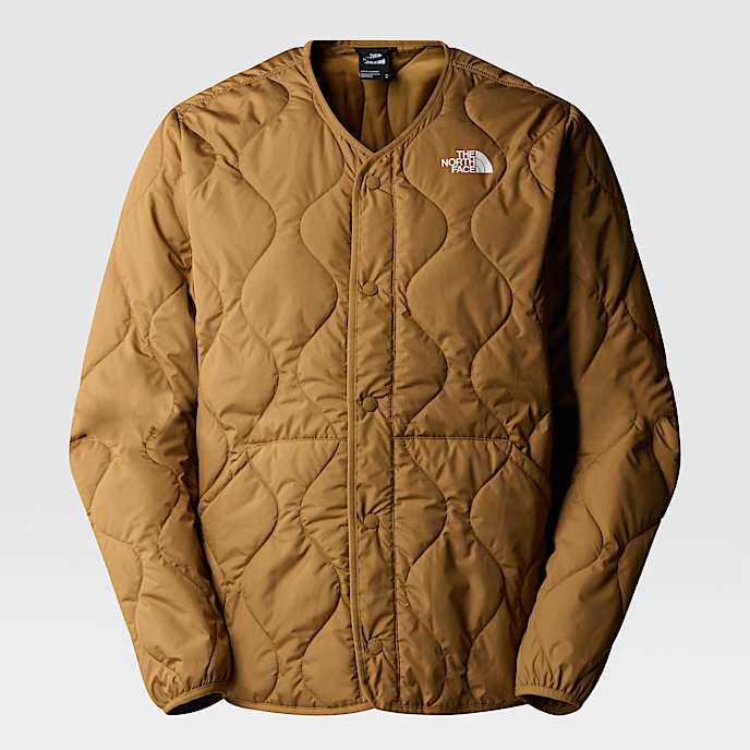 Mska pikowana kurtka Ampato TNF Utility Brown HERO