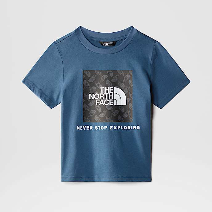 Tshirt Lifestyle con grafica da bambini TNF Shady Blue HERO