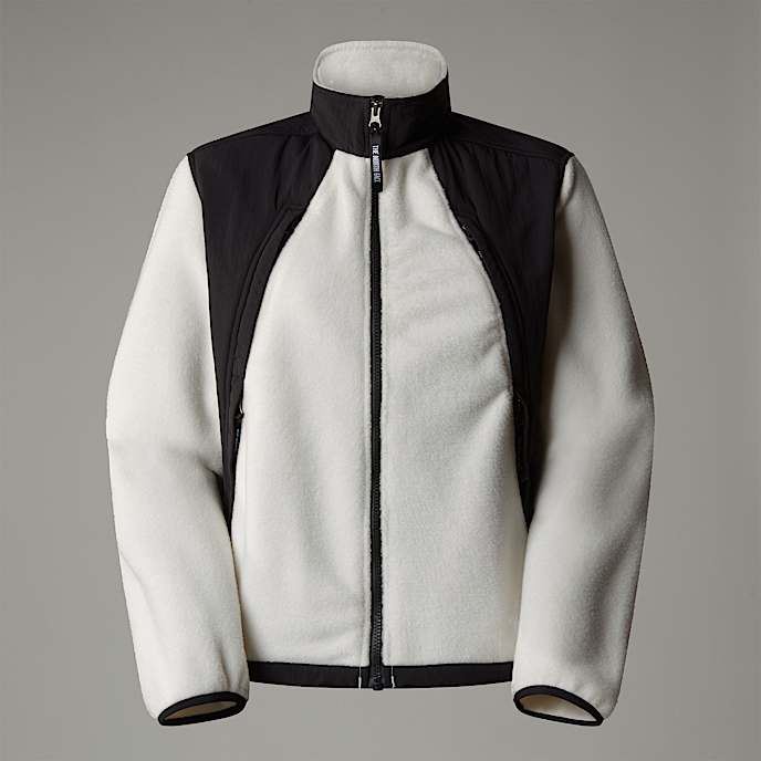 Womens Polar Sun Fleece Jacket TNF White DuneTNF Black HERO