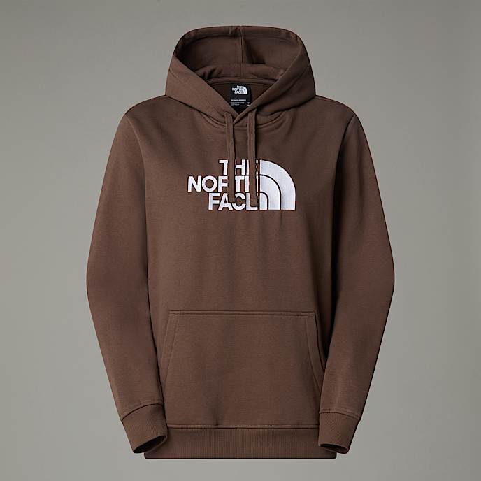Womens Drew Peak Hoodie TNF Smokey Brown HERO