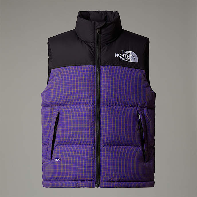 Chaleco Nuptse Retro 1996 para jvenes TNF Peak PurpleRipstop HERO