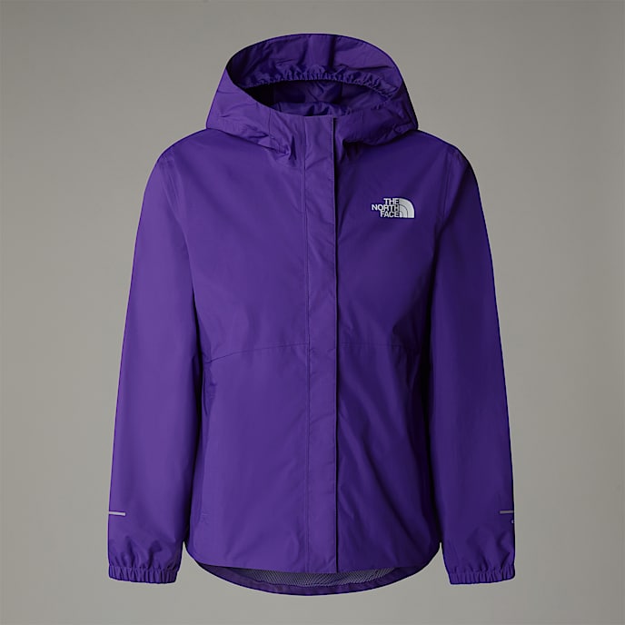 Girls Antora Rain Jacket TNF Peak Purple HERO