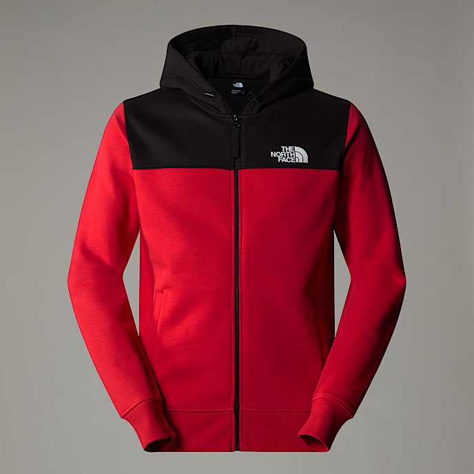 Casaco com capuz e fecho de correr integral Icons para homem TNF TNF RedTNF Black HERO