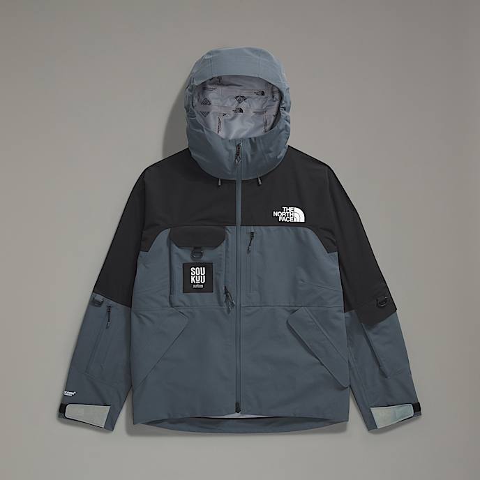 Veste de randonne impermable The North Face X UNDERCOVER SOUKUU TNF TNF BlackTurbulence Grey HERO