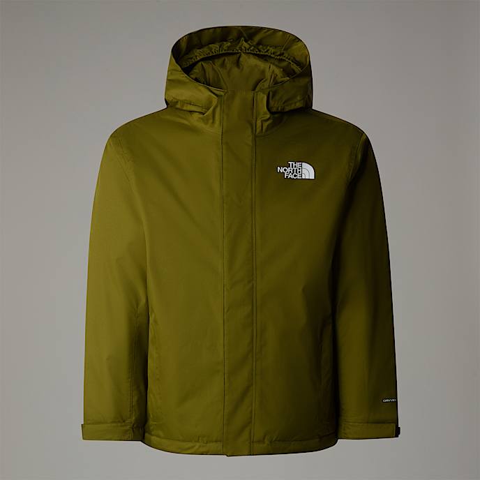 Teens Snowquest Jacket TNF Forest Olive HERO