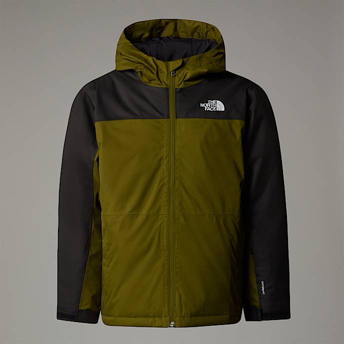Giacca imbottita Freedom da ragazzo TNF Forest OliveTNF Black HERO