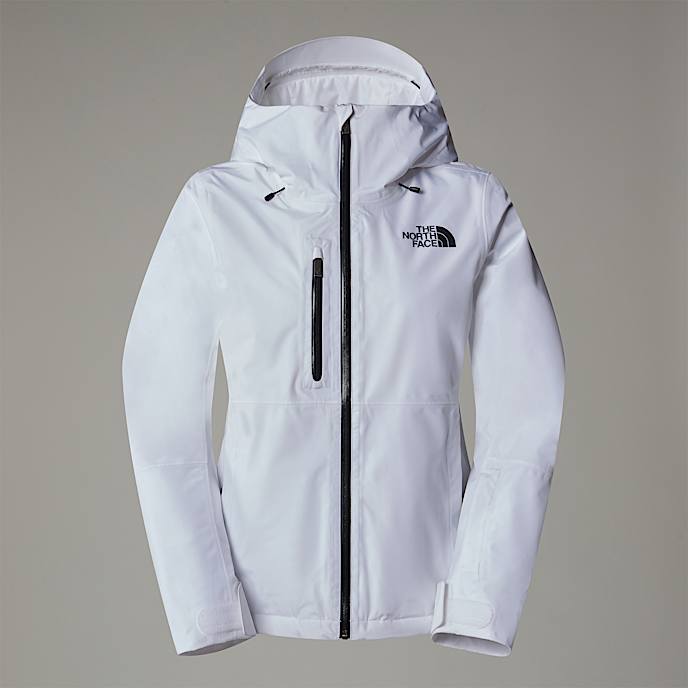 Womens Descendit Jacket TNF TNF White HERO