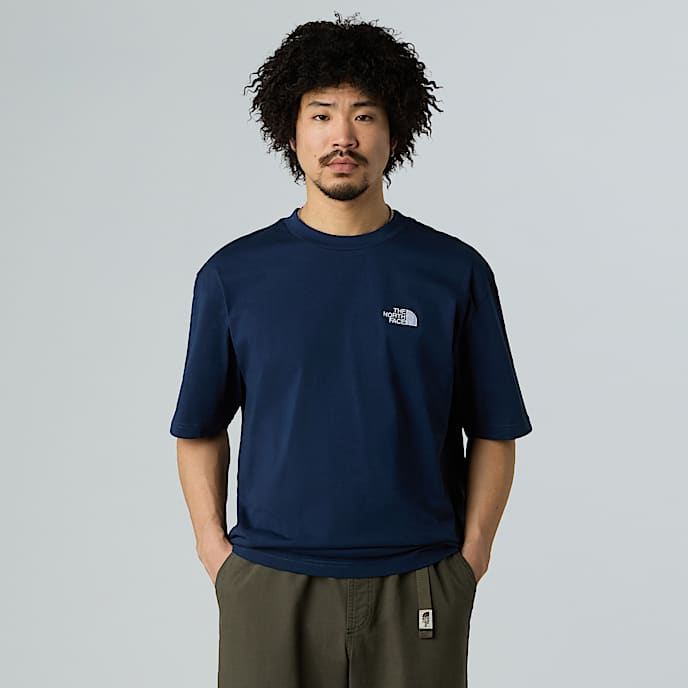 Oversized Essential TShirt M TNF Summit Navy HERO