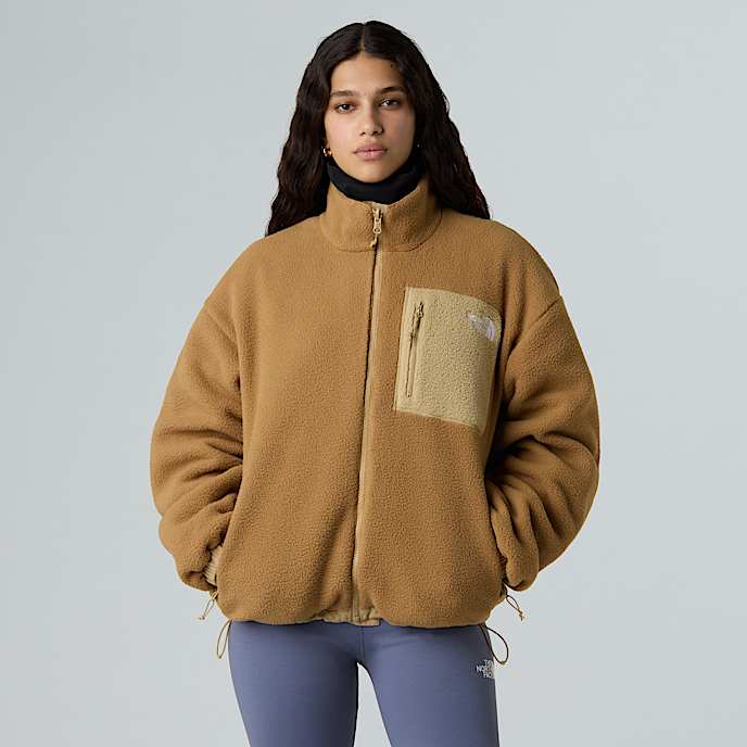 Casaco polar reversível Yumiori para mulher - 1